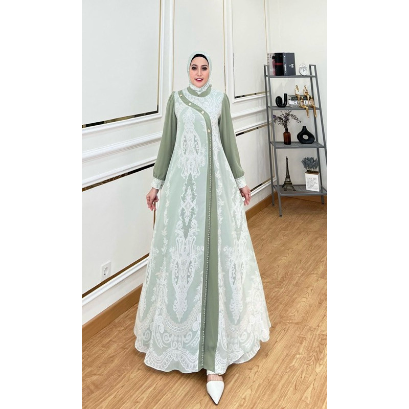 BIG SALE Gamis Lebaran Glamz | Gamis Terbaru 2024 | Gamis Murah