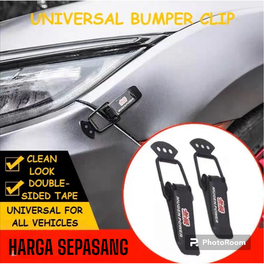 Clip Bumper Mobil Small SPC/MUGEN/TRD UNIVERSAL