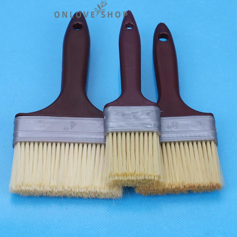 

Kuas Cat Alat Kuas kayu Cat Tembok Paint Brush/Tahan korosi, bebas serat dan bebas jamur