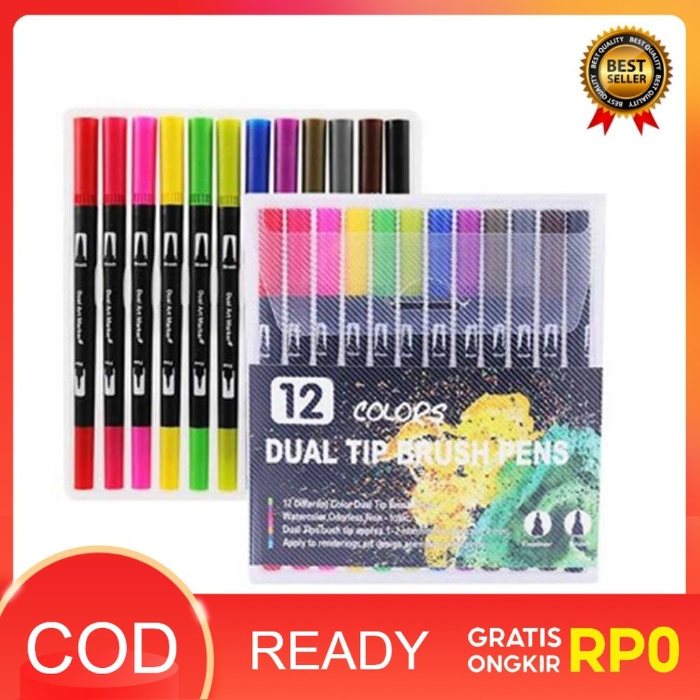

Kolorowy Spidol Double Head Drawing Pen Fine Art Watercolor Set - MKB Original 99 Engine
