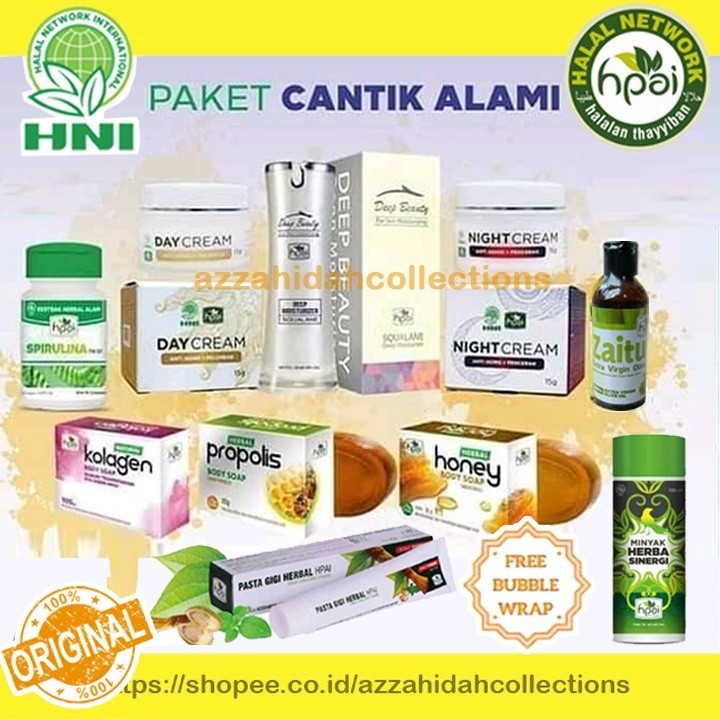 Sabun Madu / Propolis / Kolagen - Pasta Gigi Herbal - Day Cream / Night Cream  - HNI HPAI KH-azc0