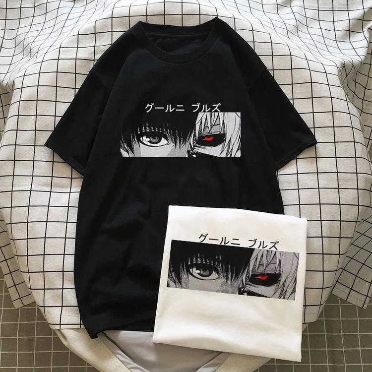 PROMO IvannaCollection Baju Kaos Anime Distro Pria Wanita Baju Kaos Couple Pasangan Baju Kaos Santai