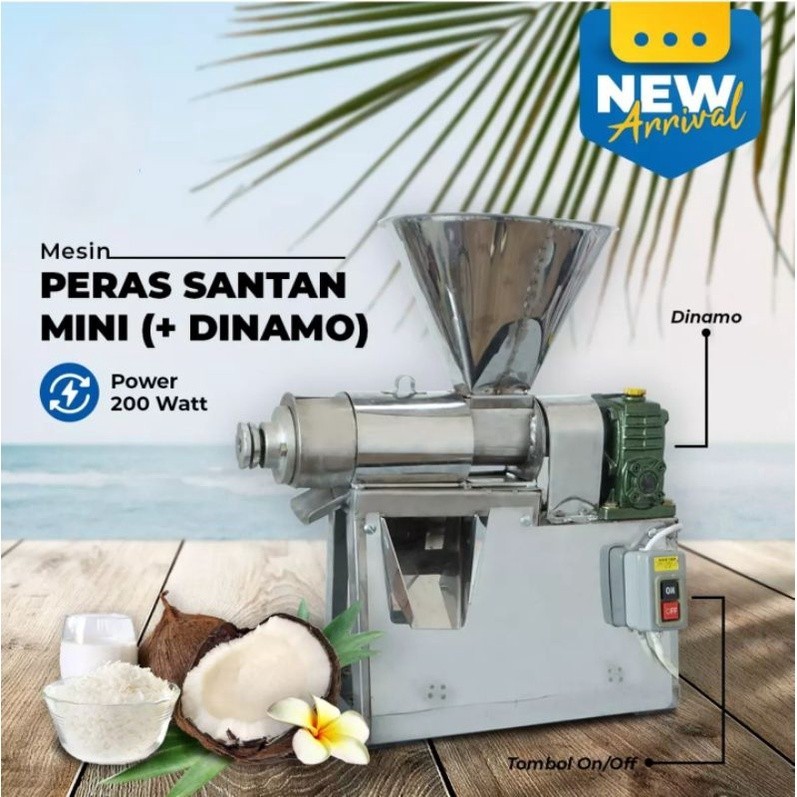 PROMO SPESIAL SHOP Mesin peras santan kelapa mini listrik 200 watt // mesin peras kelapa santan mini