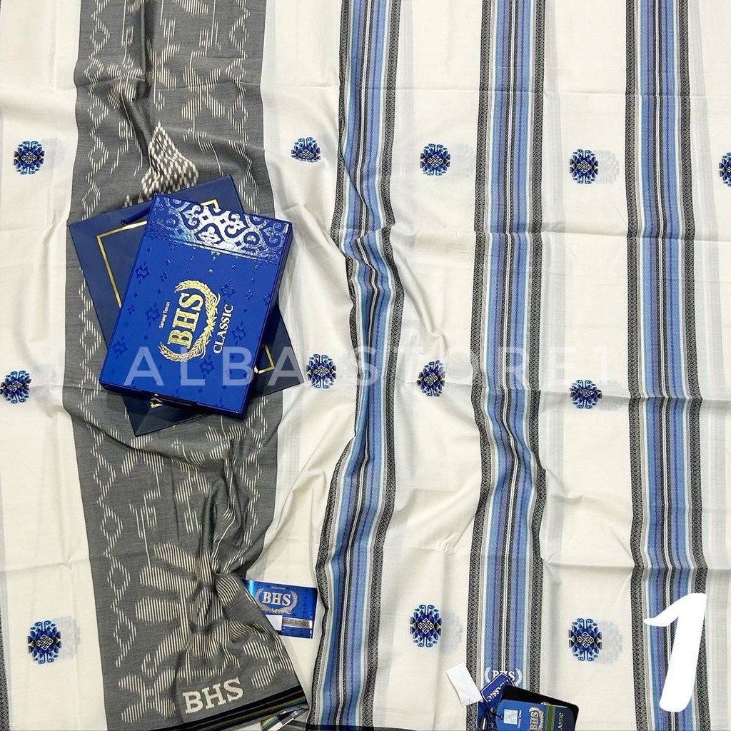 PEROMO SALE PEROMO SALE COD (MOTIF BARU) Sarung BHS Classic Kawung Dobby Gold/SKT DAM/KDP | BHS Infi