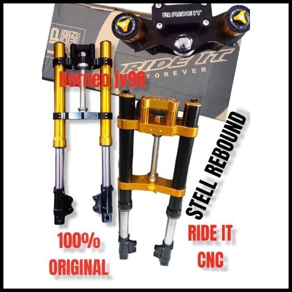 Usd Ride It/Upside-Down Cnc Ride It/Shock Depan Cnc Ride It Tiger/Megapro/Cb 150R/Cbr 150/Verza/Gl P