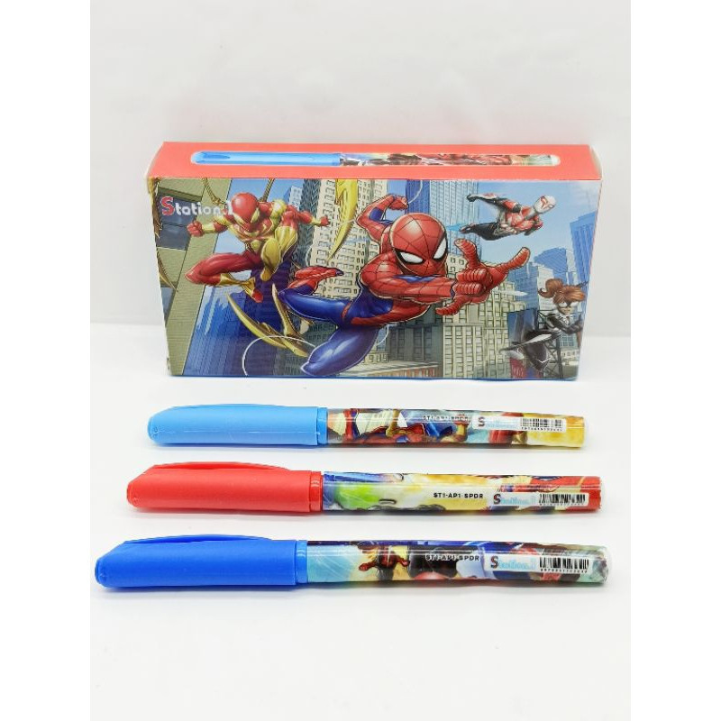 

Pulpen Gel 0.5mm SPIDERMAN (12pc)