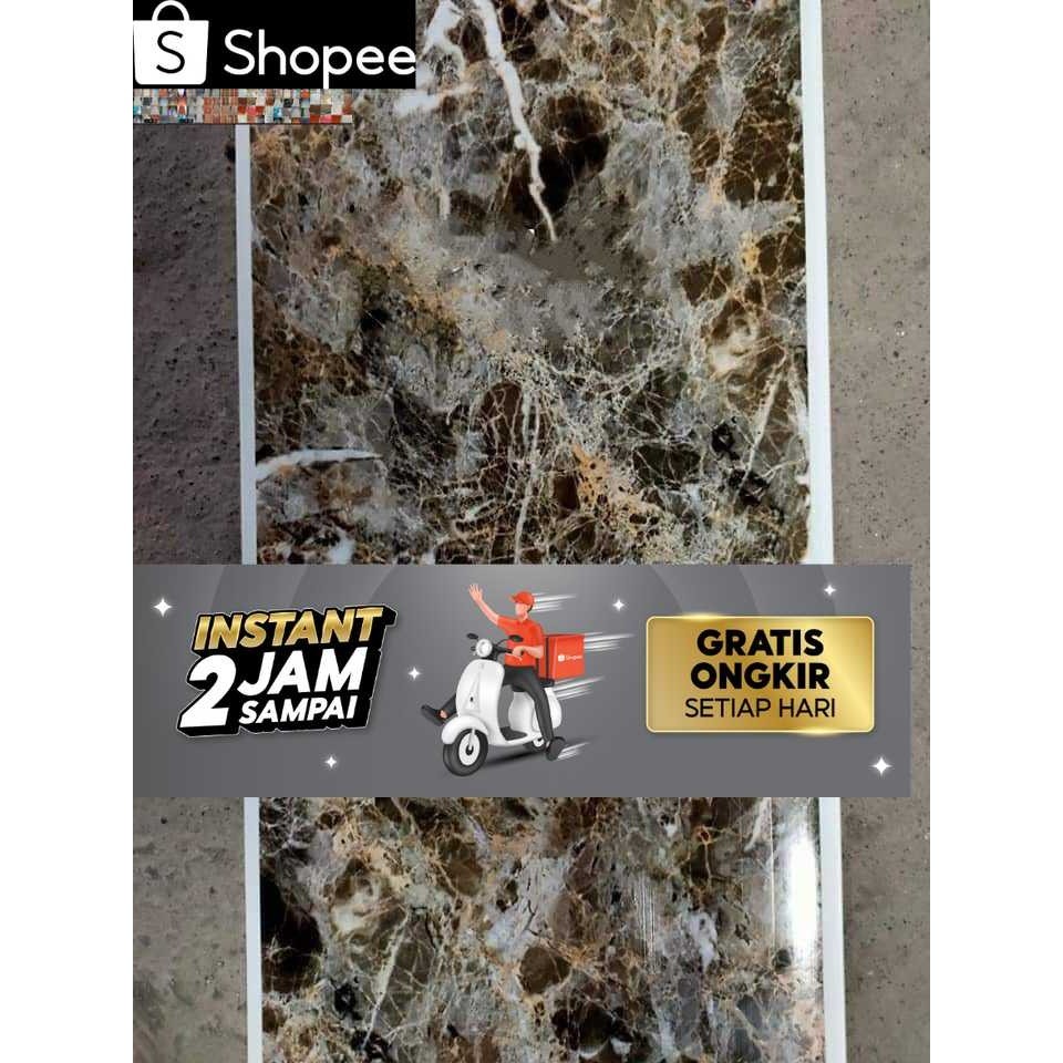 motif Pvc plafon atap rumah Pvc plafon 4 meter merk evo .