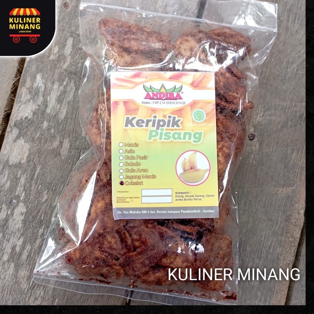 

Keripik Pisang Coklat (Extra Kertas packing)