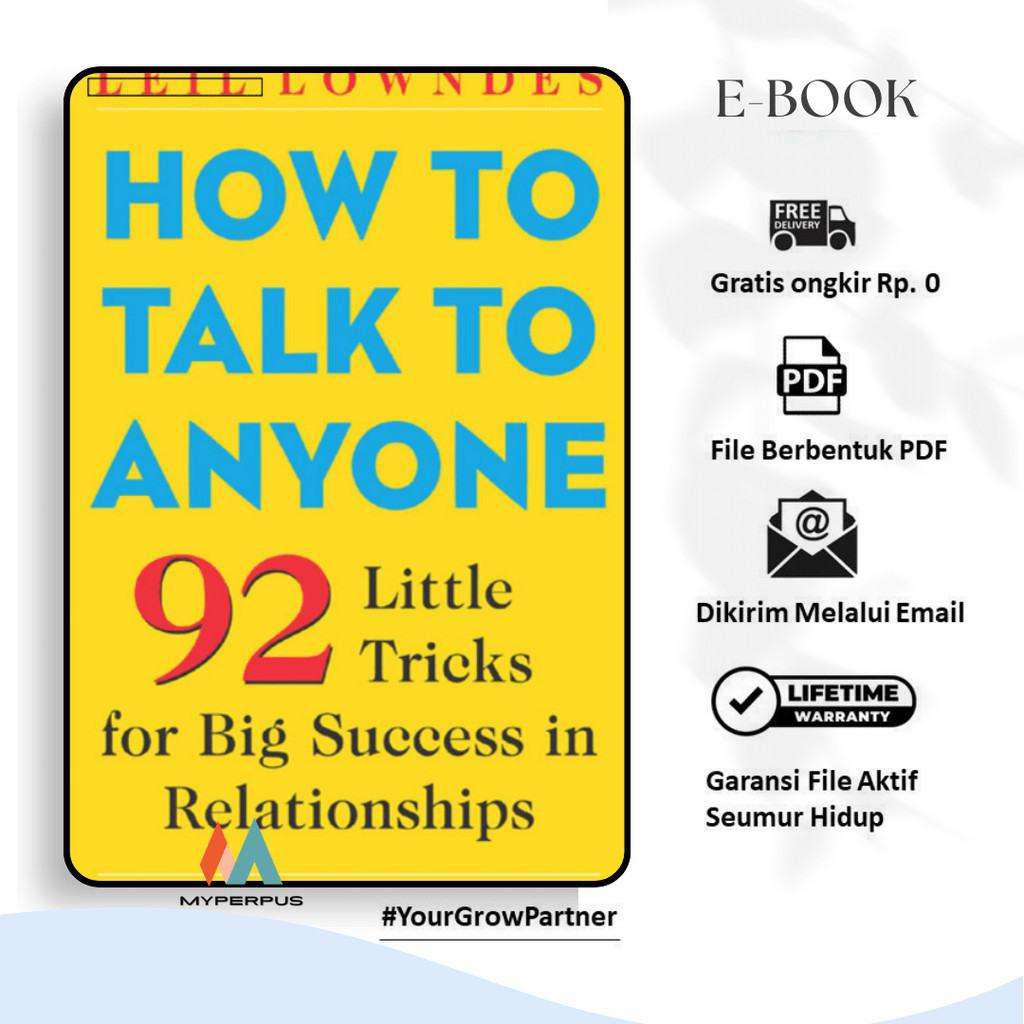 

103. HOW TO TALK TO ANYONE - B.INDONESIA - [-]
