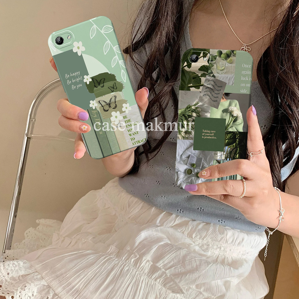 Bumper Vivo Y71 Y71i Y81 Y67 V5 Y66 Y53 Silikon Tpu Casing Custom Soft Case Bergambar Aesthet1c