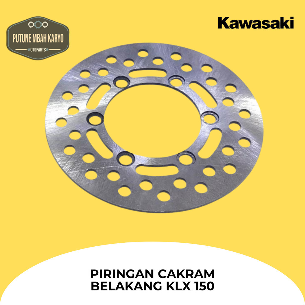 PIRINGAN CAKRAM PIRING CAKRAM BELAKANG MOTOR KLX 150 KLX150