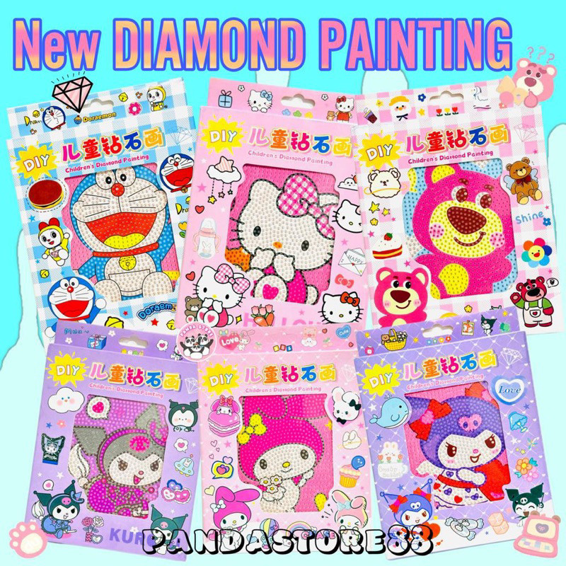 

TSN- Diamond Painting stiker LOTSO Edition TANPA BINGKAI