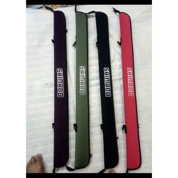 Tas pancing fiber shimano model pedang 100cm bahan kain