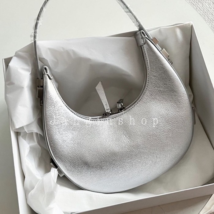Terlaris ✨ -osoi toni mini bag - Silver