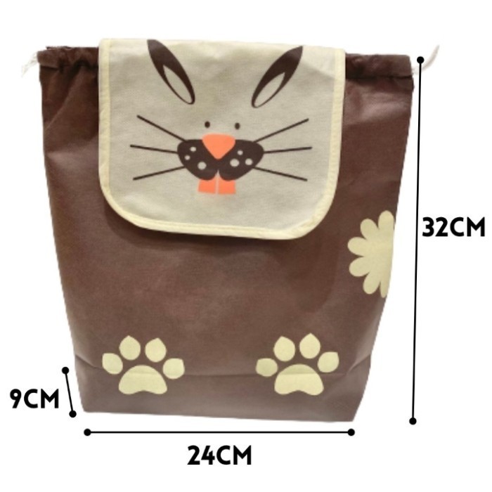 

Goodie Bag / Tas Ransel / Tas Ulang Tahun Anak / Character Animal 1pcs - Jinjing Kartun