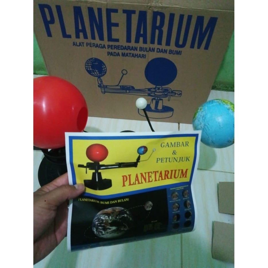 Terlaris ✨ -Planetarium Alat Peraga Gerhana Bulan Bumi & Matahari