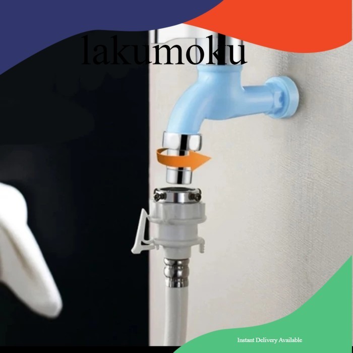 kran air 1/2 inch/kran plastik/kran 1/2 inch plastik
