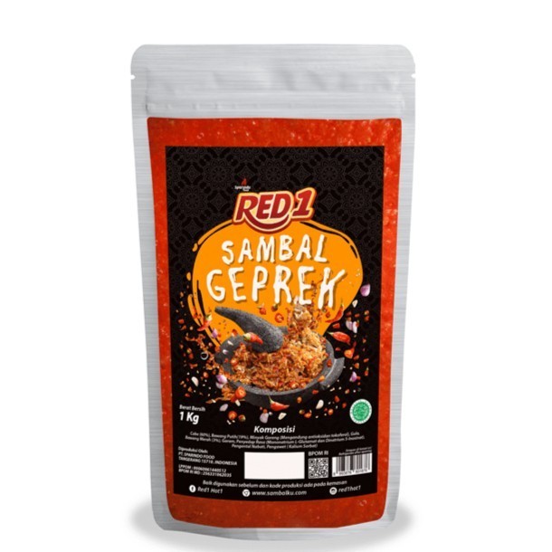 

Terbaru- RED1 Sambal Geprek (1 kg)