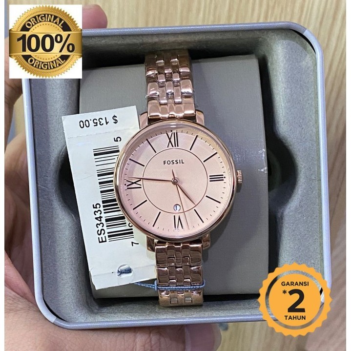 ES3435 RoseGold Dial Rose Gold Stainless original