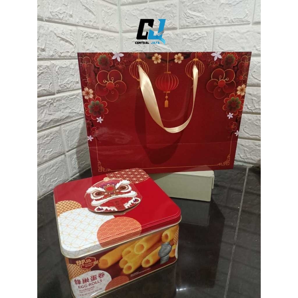

Paper Bag Imlek Merah Ukuran 32,5x25x14