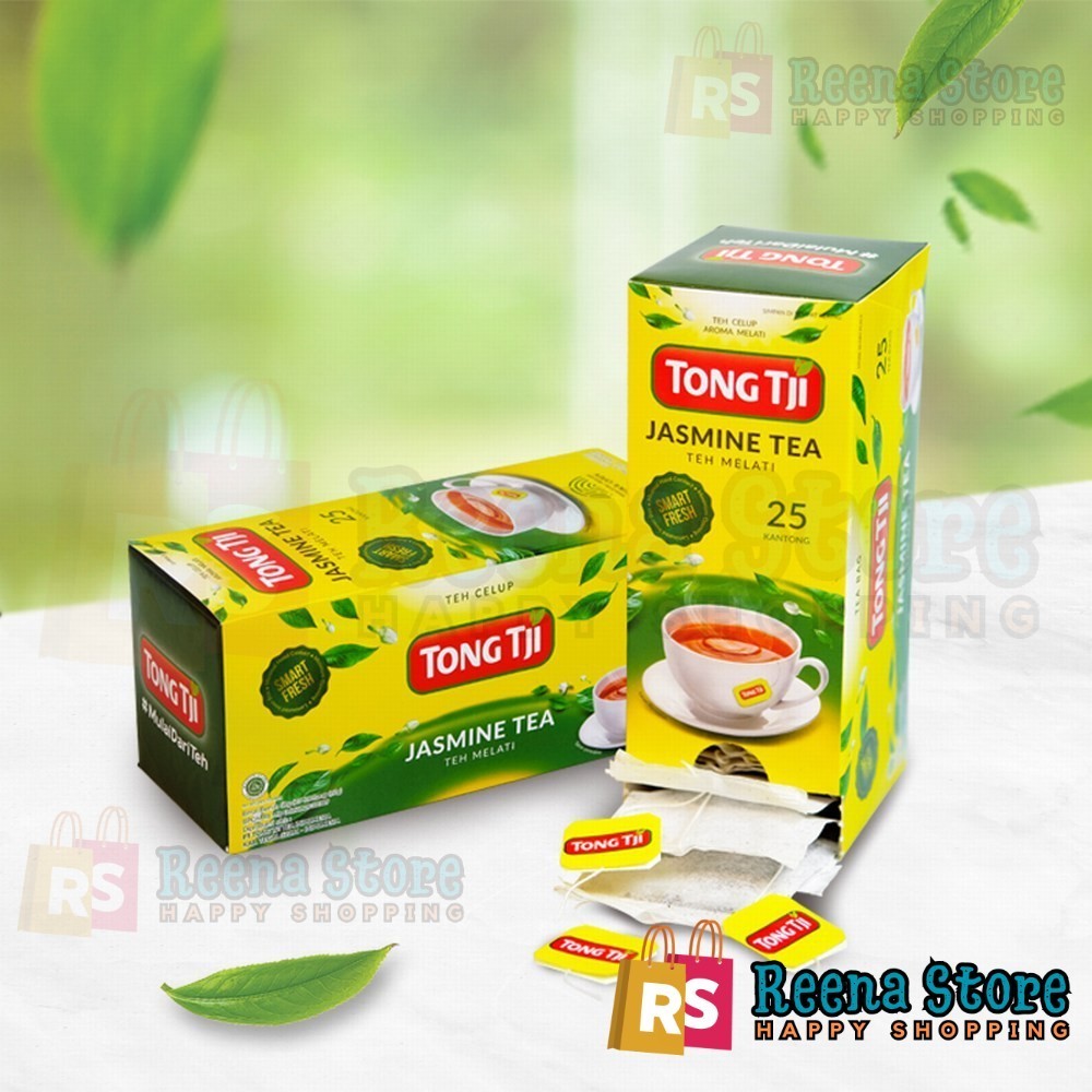 

Tong Tji Jasmine Tea non Amplop 25s, Teh Celup per Pack . - Reena Store