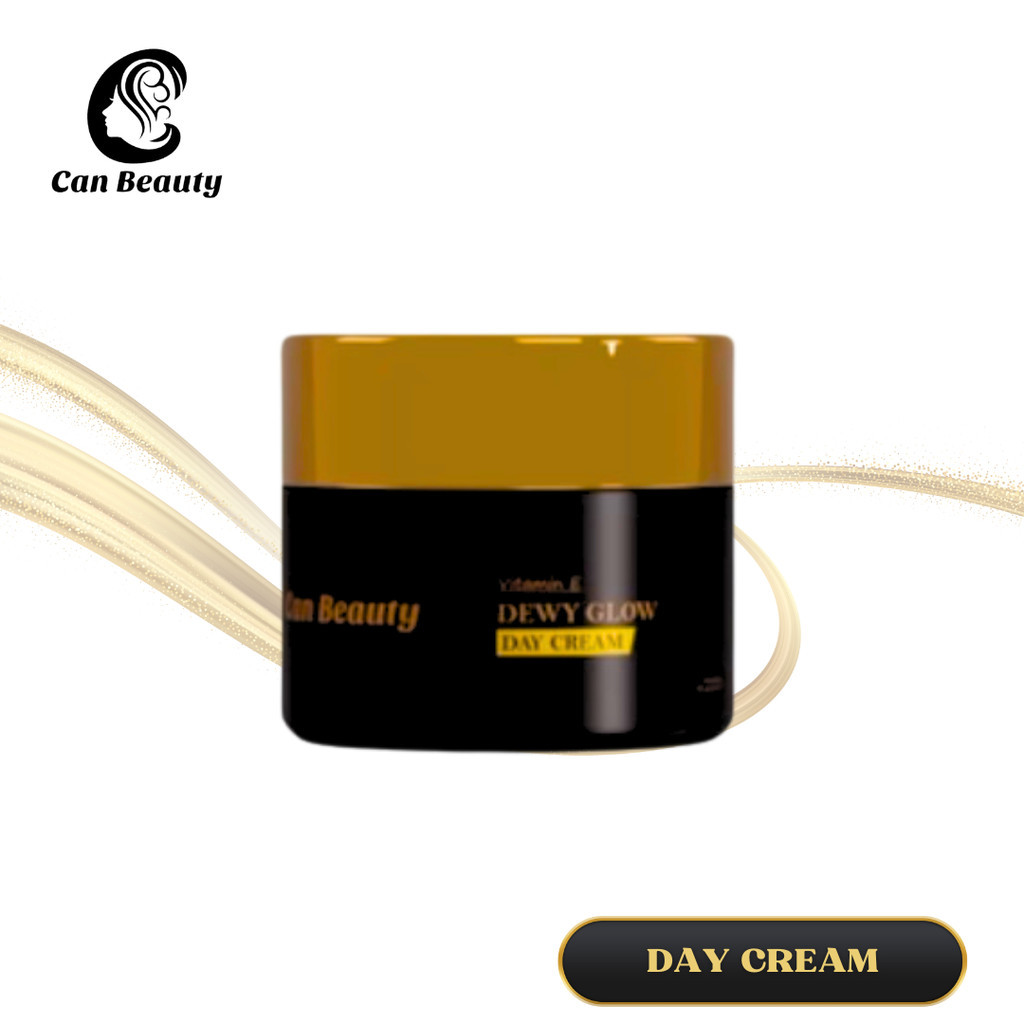 DEWY BEAUTY | Day Cream Can Beauty Krim Siang Untuk Menyamarkan Noda Hitam dan Melembabkan Kulit Ori