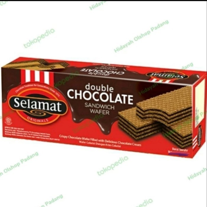 

Selamat Double Chocolate Sandwich Wafer 145 gr