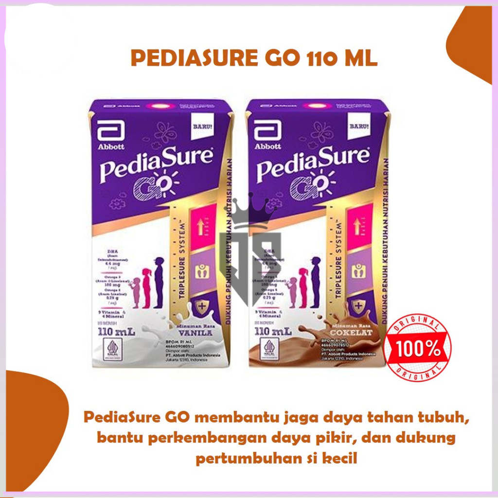 

Pediasure Go Susu UHT 110ml Coklat Cokelat Vanila Vanilla Triplesure Milky Classic Drink Milk 100% 18 400 850 850GR 115ML 200ML 125ML 500ML 1L 1000ML 1KG 500GR 2KG 5KG 200GR 900 900GR 400GR 200 1800 1 Dus Karton Kartonan Anak Kecil