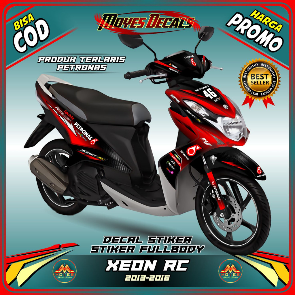 Decal Xeon Rc Karbu Full Body Stiker Xeon Rc Karbu Full motif RC