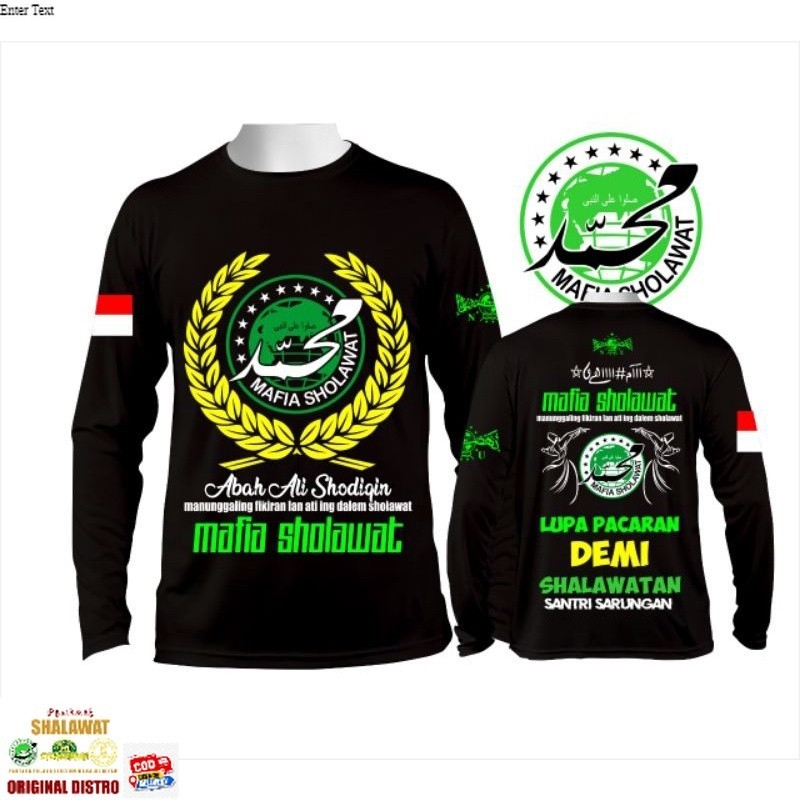 ● KAOS PANJANG MAFIASHOLAWAT - KAOS ABAH ALI MAFIS ORIGINAL DISTRO●