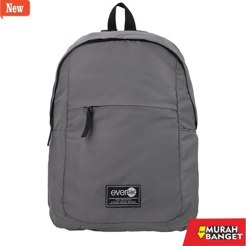 Tas Ransel Pria Kekinian Gramedia Yogya - Eversac Foldable Backpack Dark Greye19