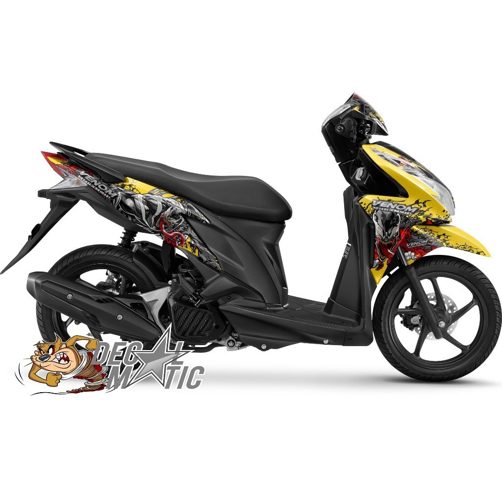 Stiker Vario Techno Full Body Decal Full Body Vario 125 Old Techno 125 PGMFI 2011-2014  - Venom 02