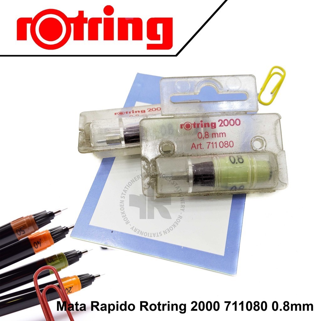 

Rotring 2000 711 Mata Rapido 0.8mm 080