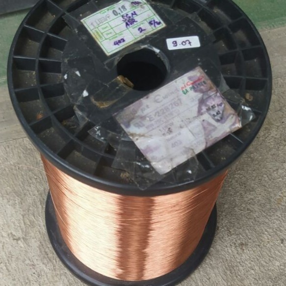 DS99 Kawat Email Tembaga 0.18 mm 0,18mm UEW per Kg