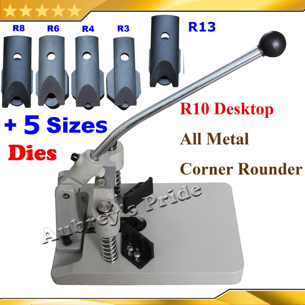 

Radius R3, R4,R6,R8,R10,R13 6Blades All Metal ID Business Criedit PVC Paper Card Corner Rounder Cutter