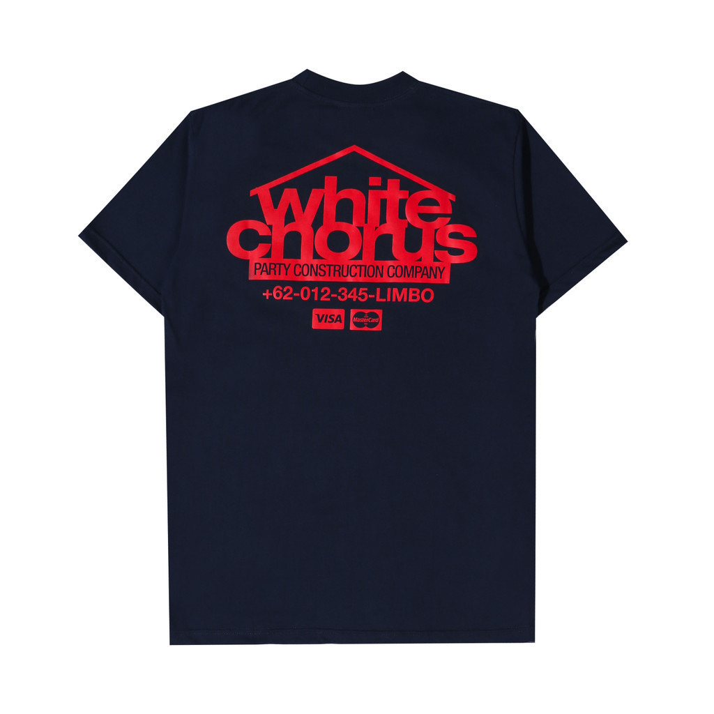 Ready Stock - White Chorus - Trademark - T-shirt - Black