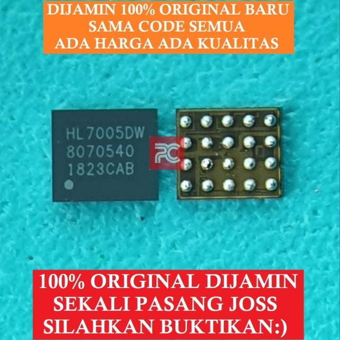 IC CAS HL7005DW Advan i5C Plus ORIGINAL TESTED CHARGING CHARGER