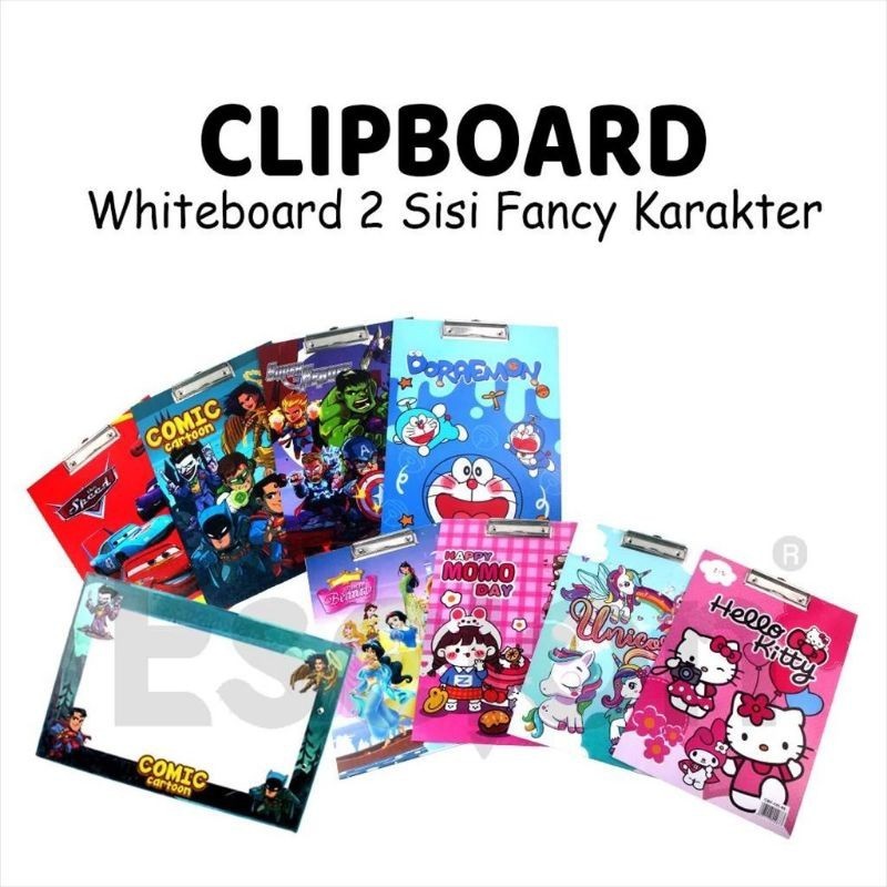 

[M] Clipboard F4 / Papan Jalan F4 / Papan Ujian Solid