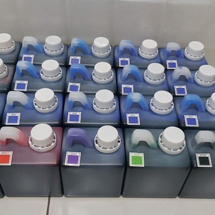 

Best Seller-Promo tinta flash stempel 500 ml/ all variant warna - Hitam