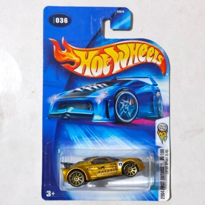 Hotwheels Lotus Sport Elise gold