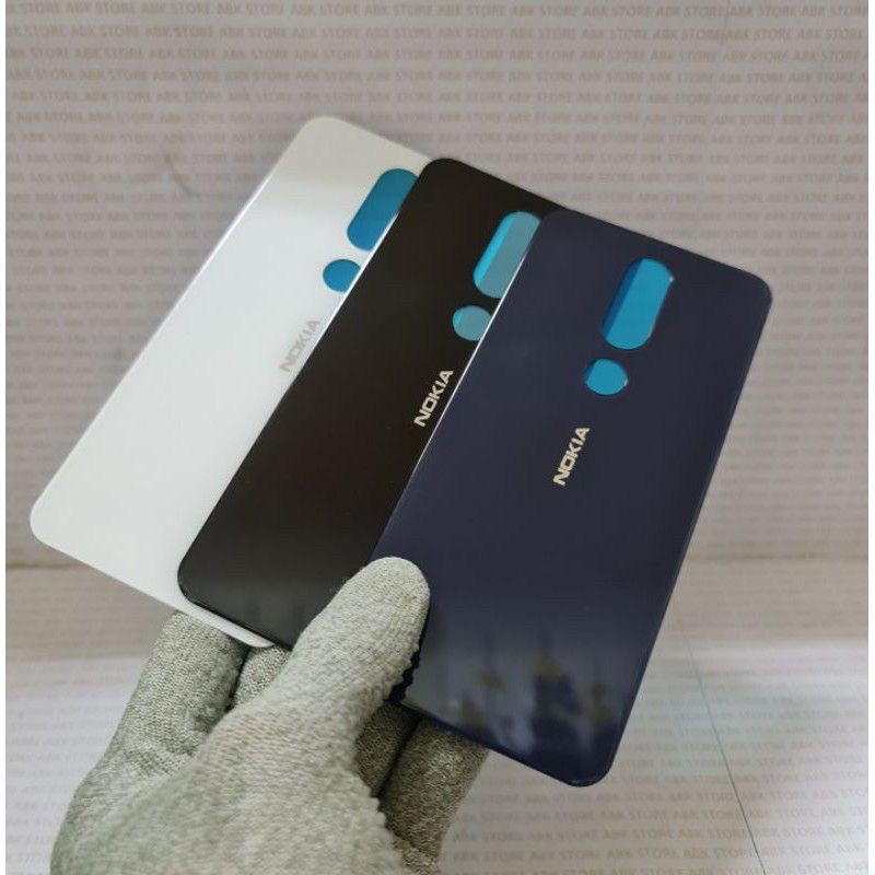 BACKDOOR BACK COVER TUTUP BELAKANG NOKIA X6 NOKIA 6.1 PLUS TA1116 ORIGINAL