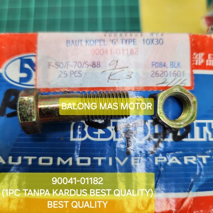 BOLT FLANGE JOINT BAUT KOPEL 90041-01182 BEST QUALITY DAIHATSU TAFT F50 F70 ZEBRA S88 (BAUT KOPEL G 