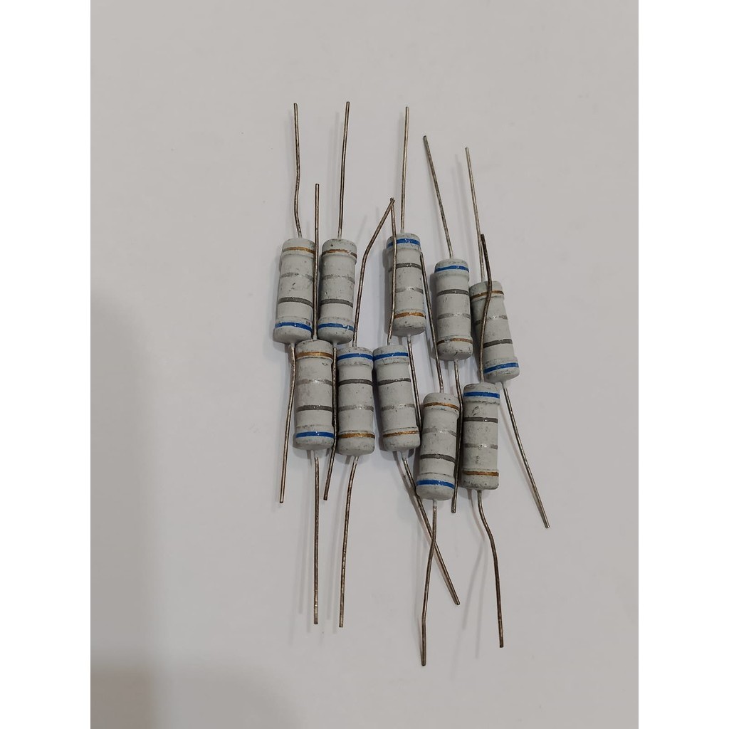 ( 30PCS ) RESISTOR 2 WATT 0.68 OHM 2watt 0.68 ohm R 2 watt 0.68ohm