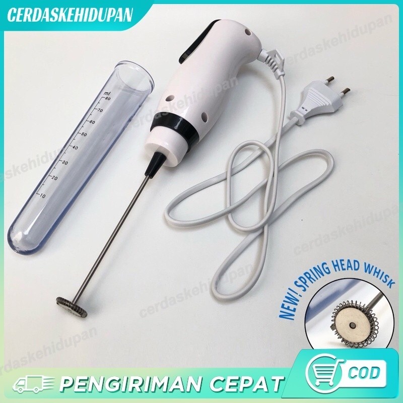 Milk frother electric Milk froter elektrik Milk frother listrik Milk foamer Pembuat busa susu Foam