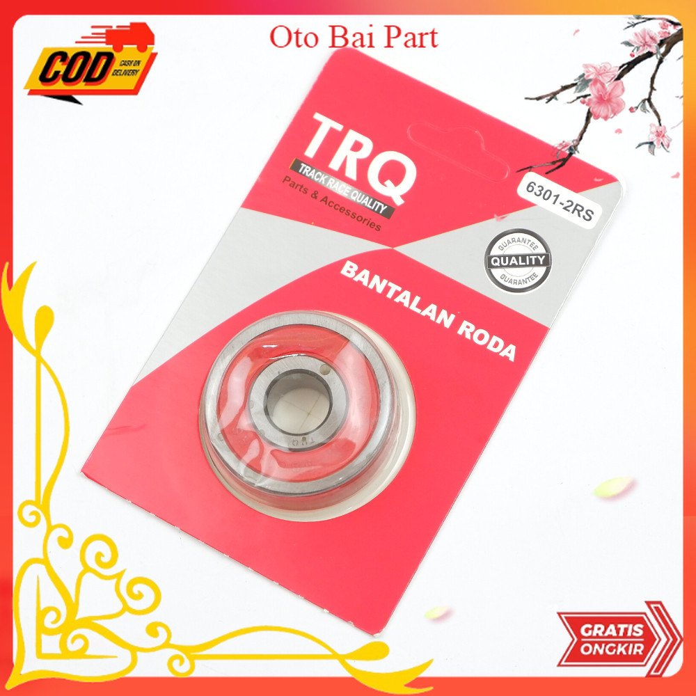 Laher 6301 Bearing Belakang Original TRQ isi 10PCS Part Motor