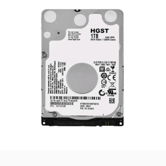 Harddisk Laptop 1TB 2.5" BARU (Hdd Internal notebook 1TB Sata)