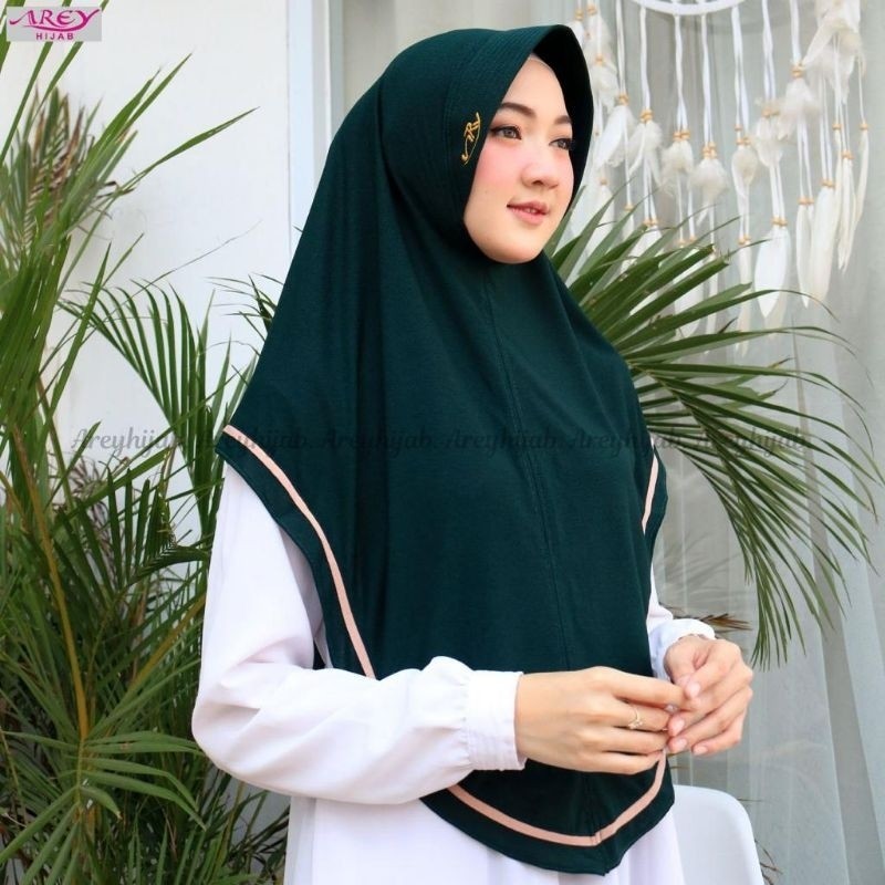 TERMURAH (Original Arey) ZAYYIN•• Khimar syari•• hijab instan jersey••jilbab instan▪︎▪︎