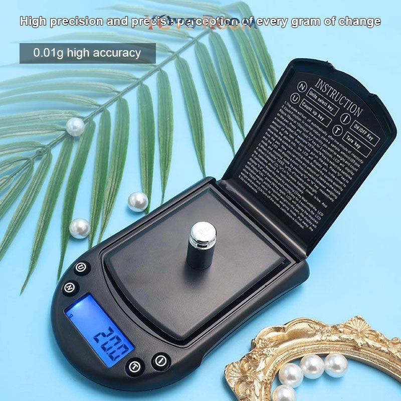 Timbangan digital mini /timbangan emas 0.01 gram /timbangan emas akurat YOvo