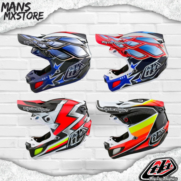 HELM TLD SE5 CARBON MIPS HELMET ORIGINAL TROY LEE DESIGN