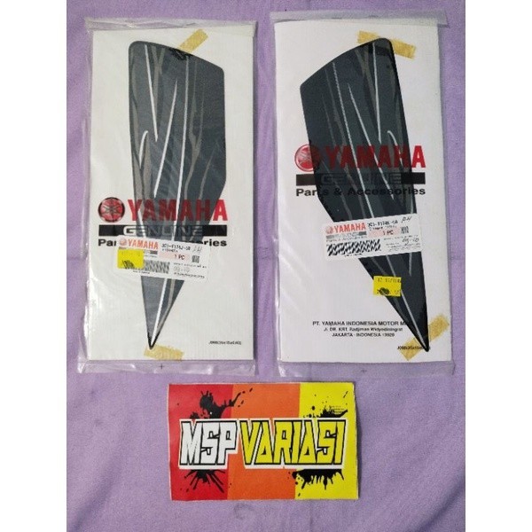 Striping Motor Yamaha Vixion Old 2009/2010 Hitam Original Ori asli Yamaha Genuine Part